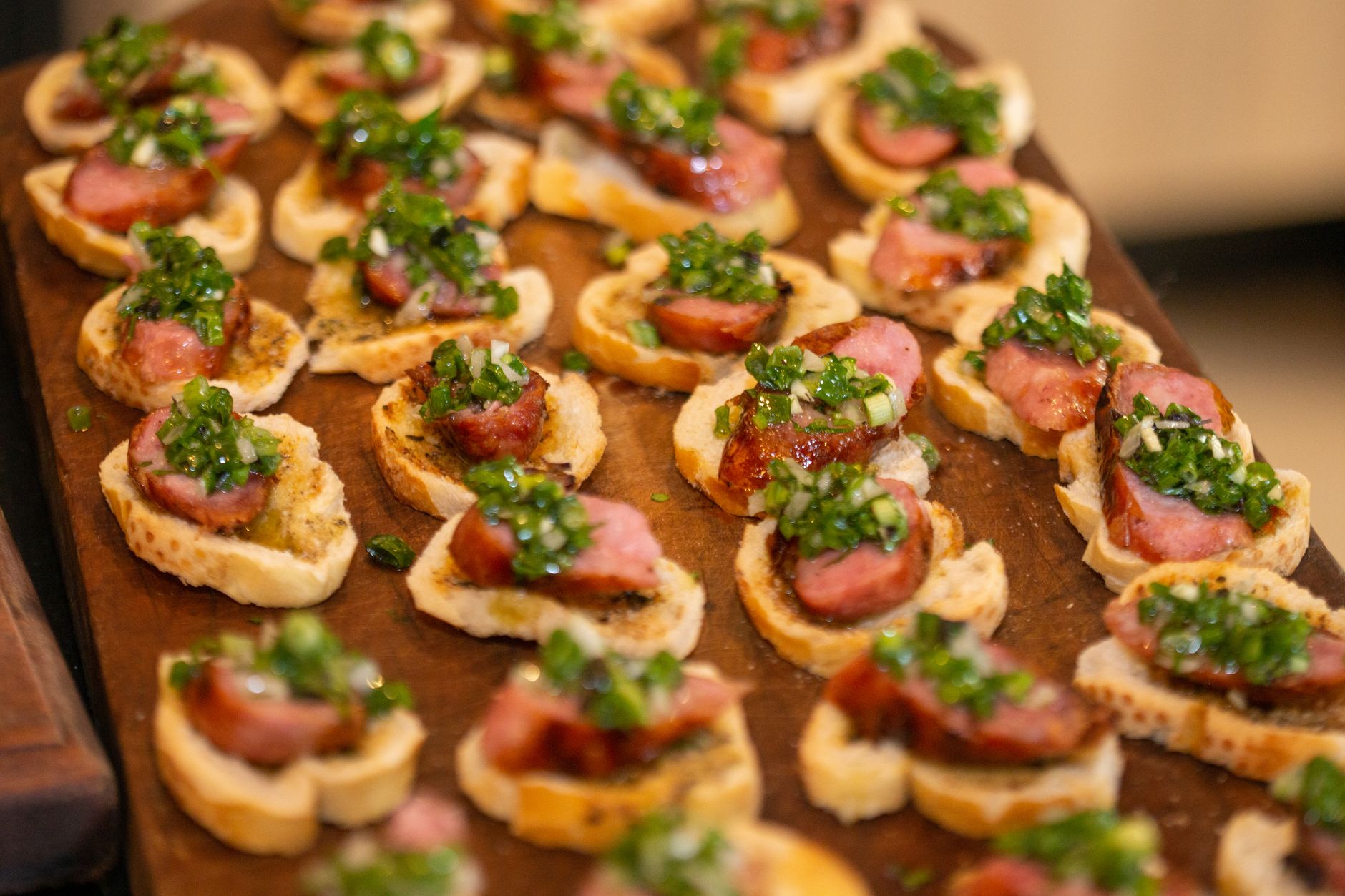 Apple Sausage Appetizers