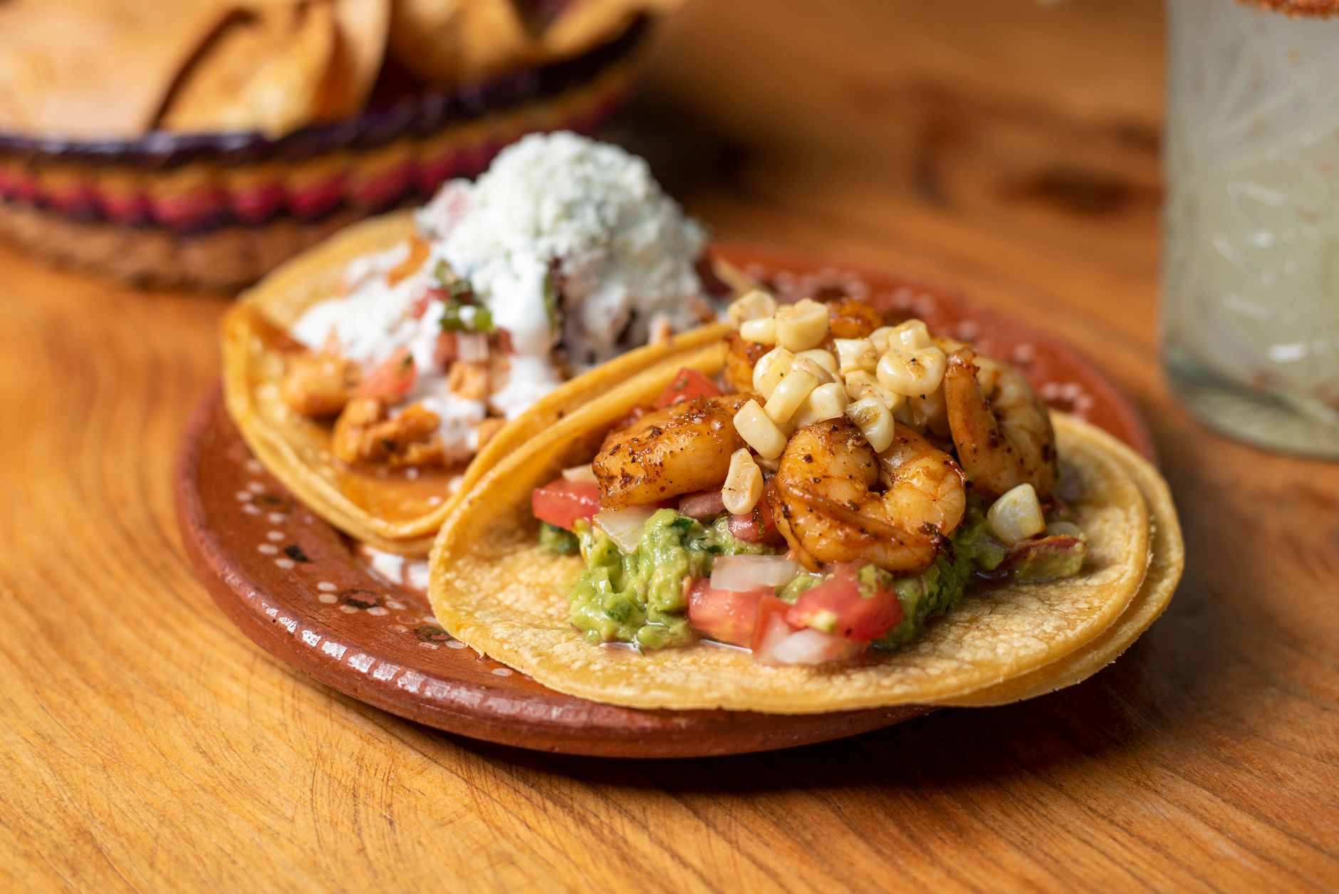 Tajín Shrimp Tacos