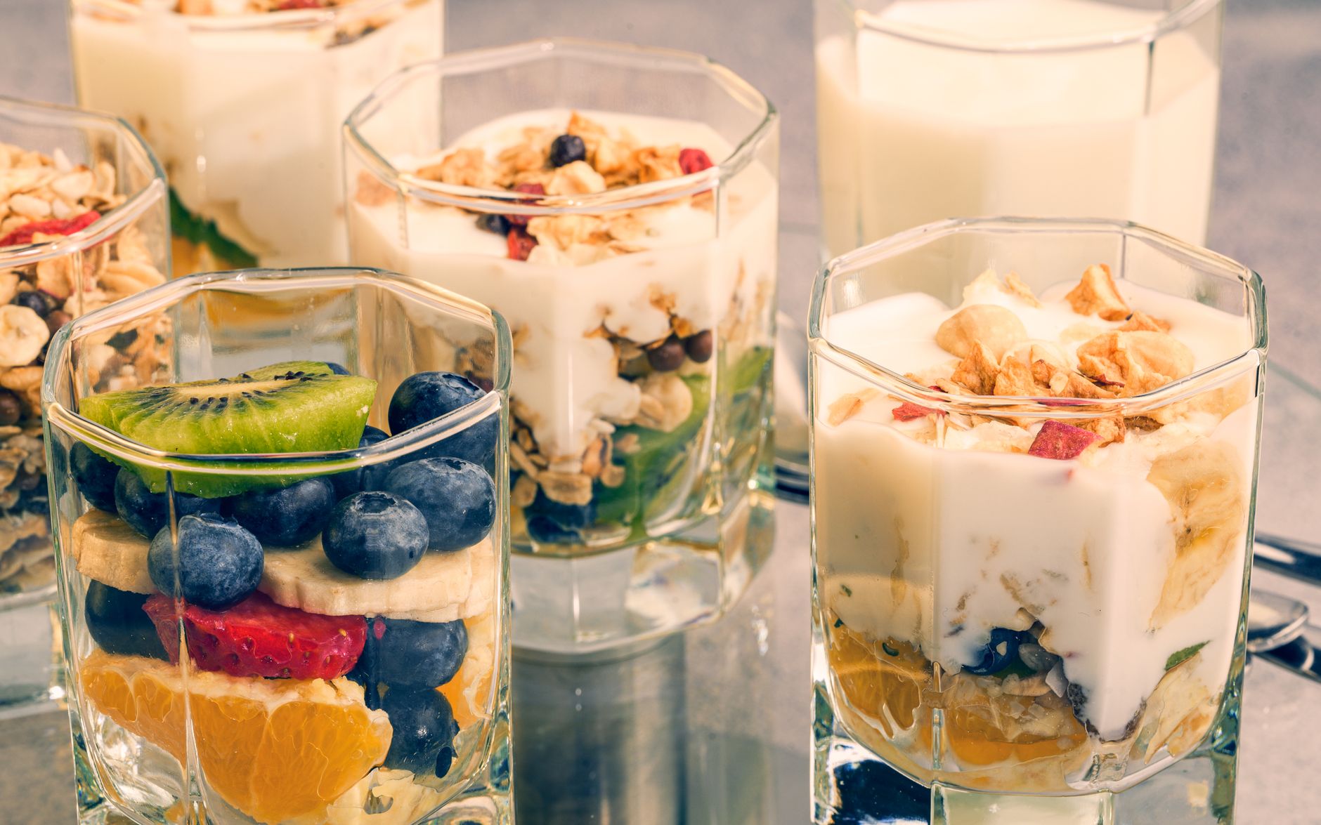 Tropical Yogurt Parfaits
