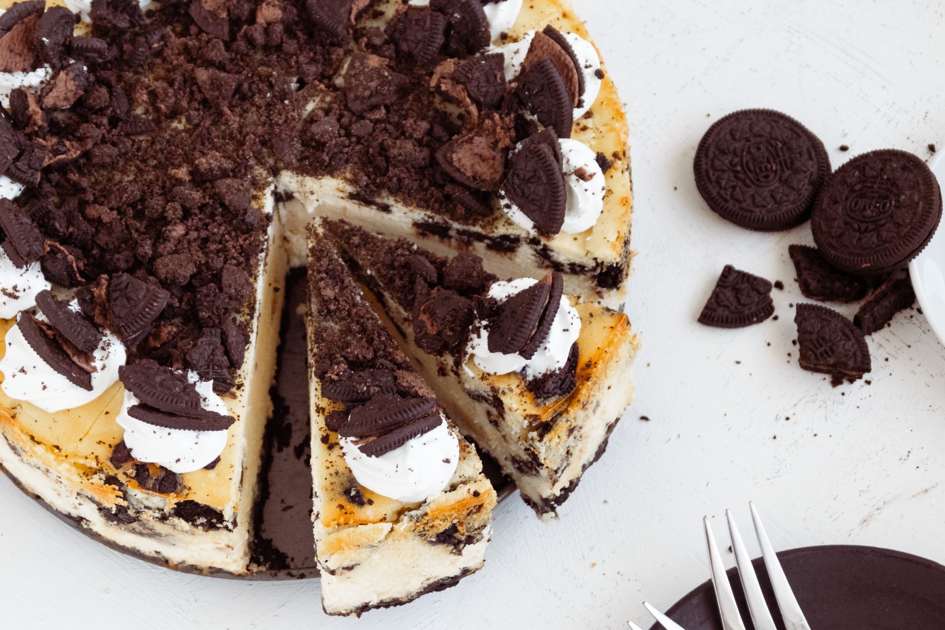 Chocolate Chip Cookie Dough Cheesecake