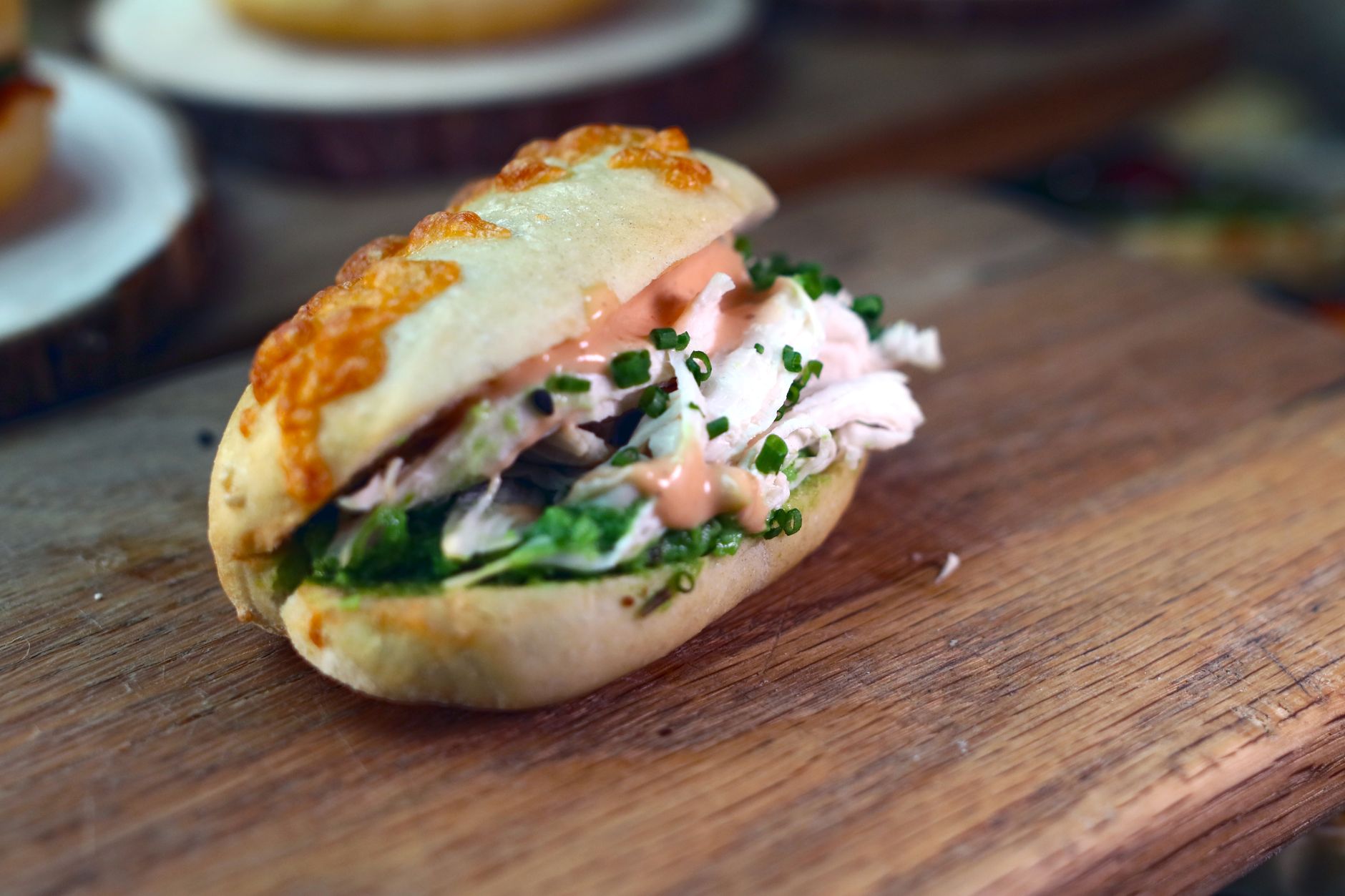 Basil Chicken Sandwiches