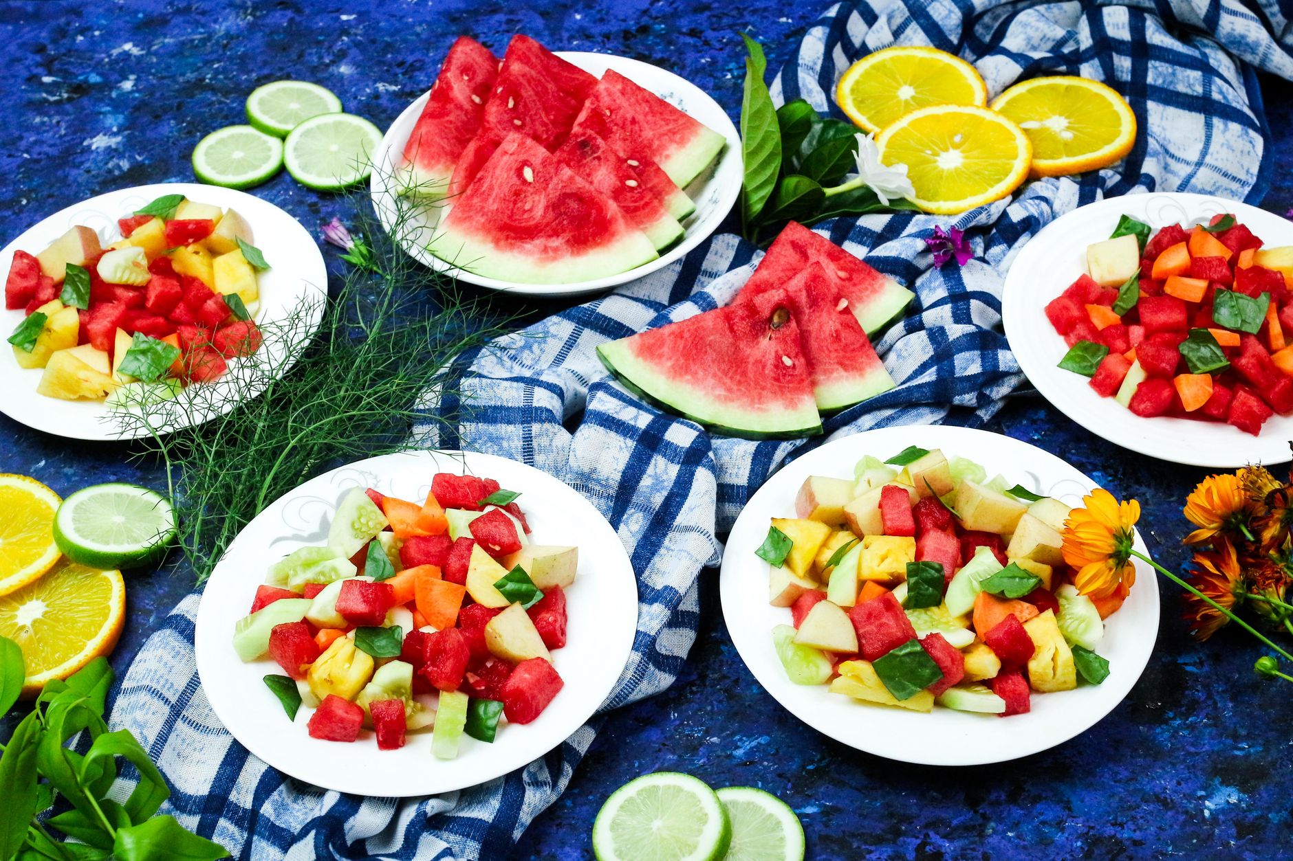 Refreshing Tropical Fruit Salad