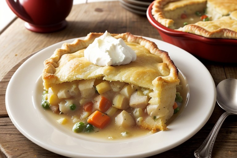 Stuffing Crust Turkey Potpie