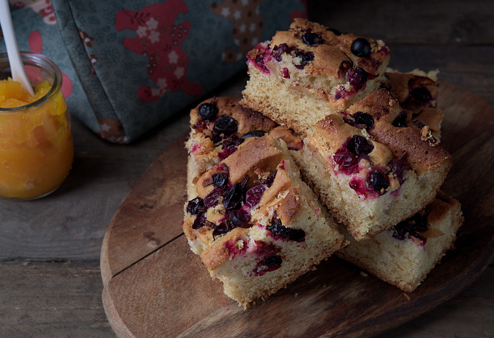 Rich Cranberry Coffee Cake