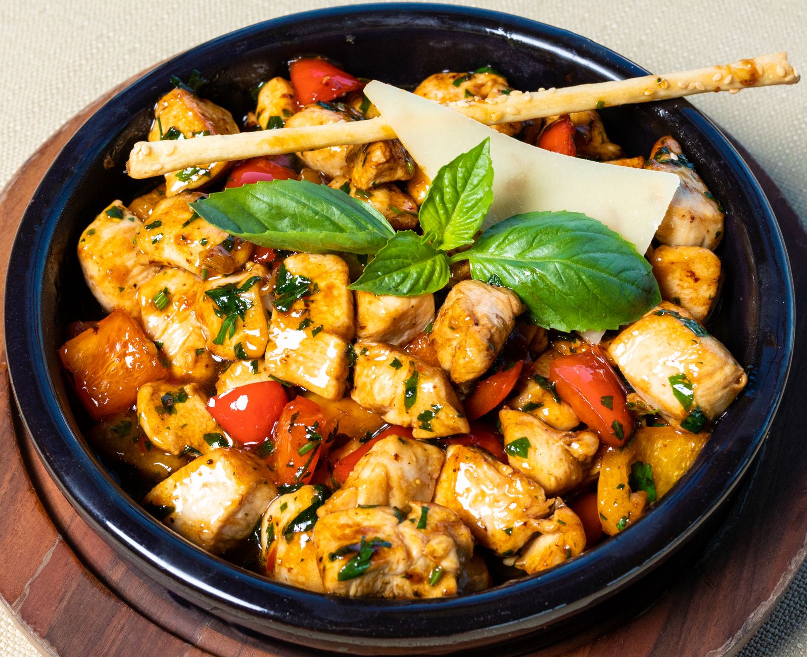 Balsamic Chicken Skillet