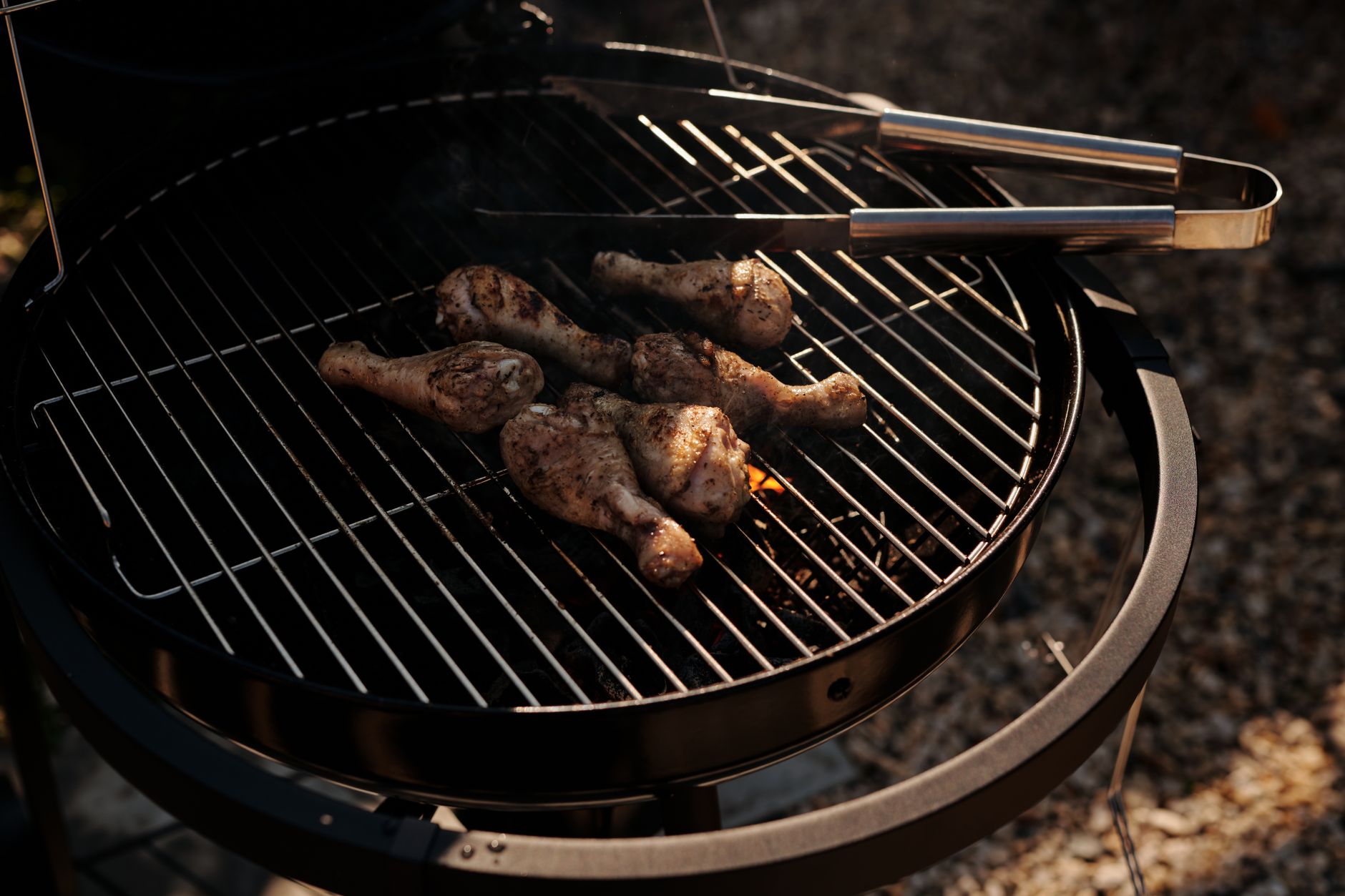 Grilled Huli Huli Turkey Drumsticks