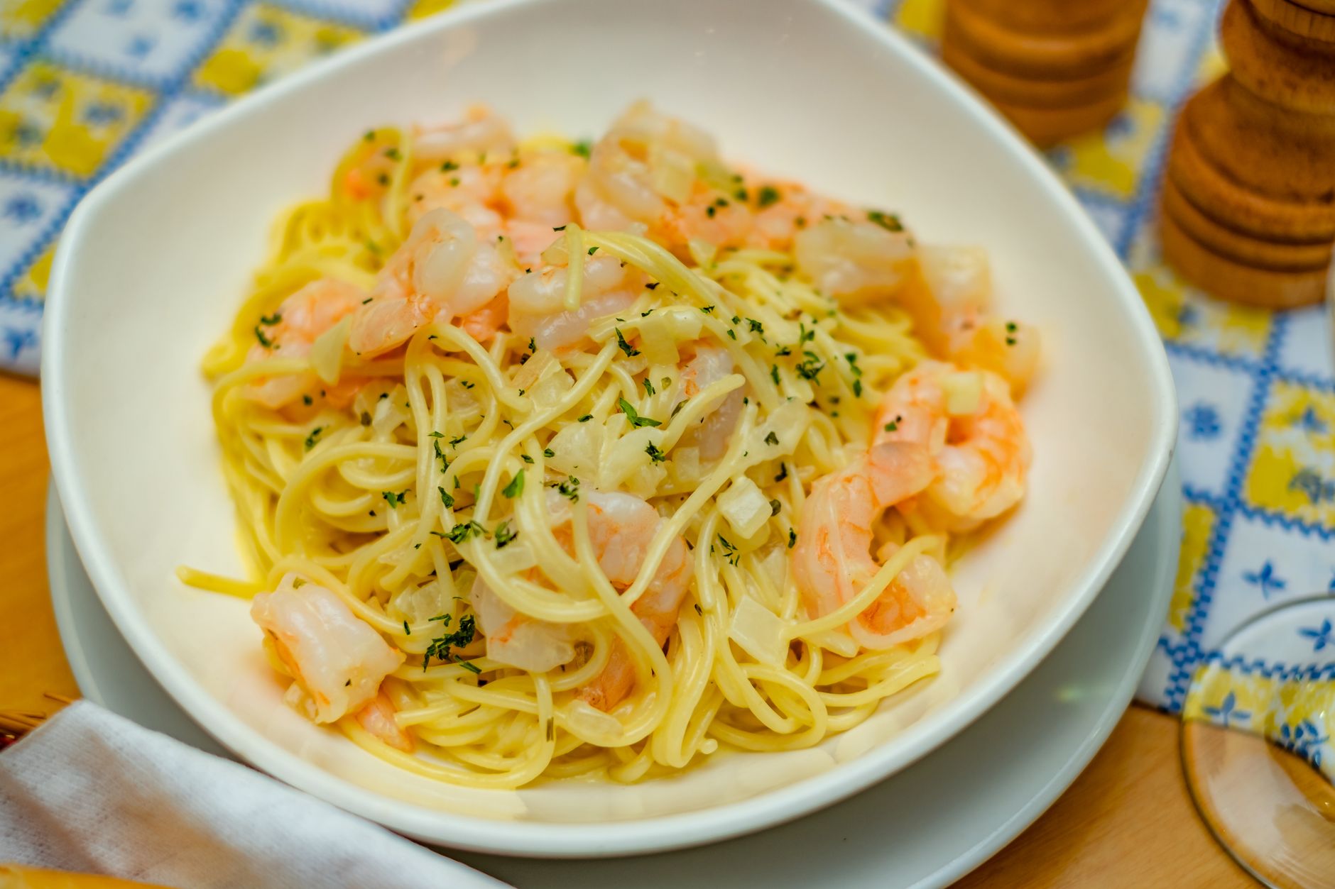 Shrimp Scampi with Pasta