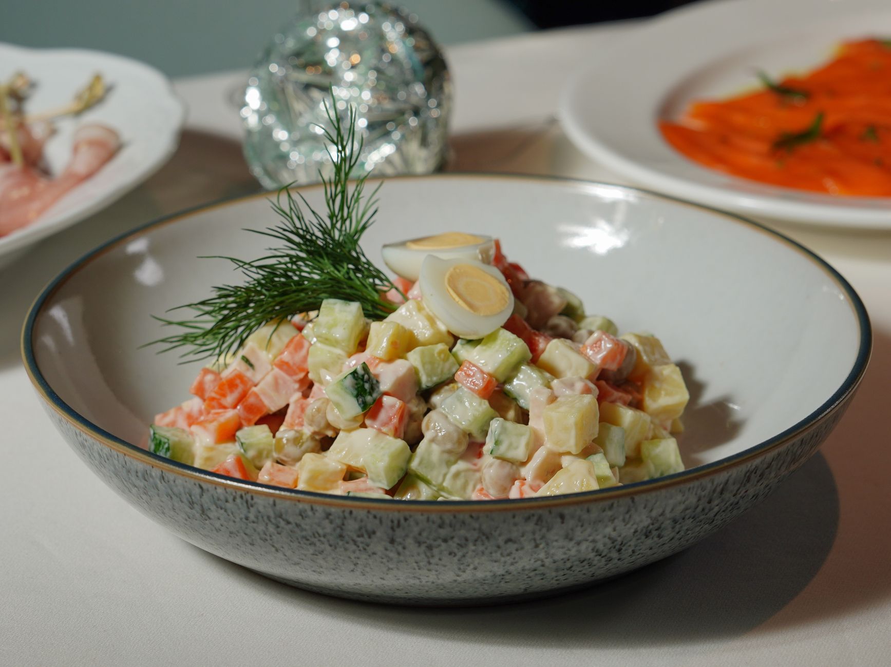 German Potato Salad with Eggs