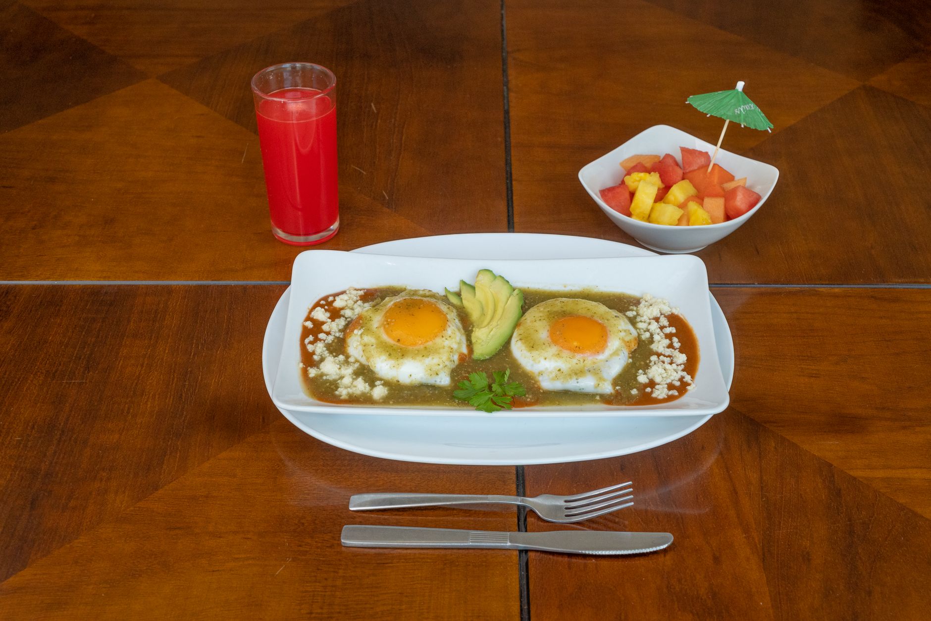 Pisto con huevos