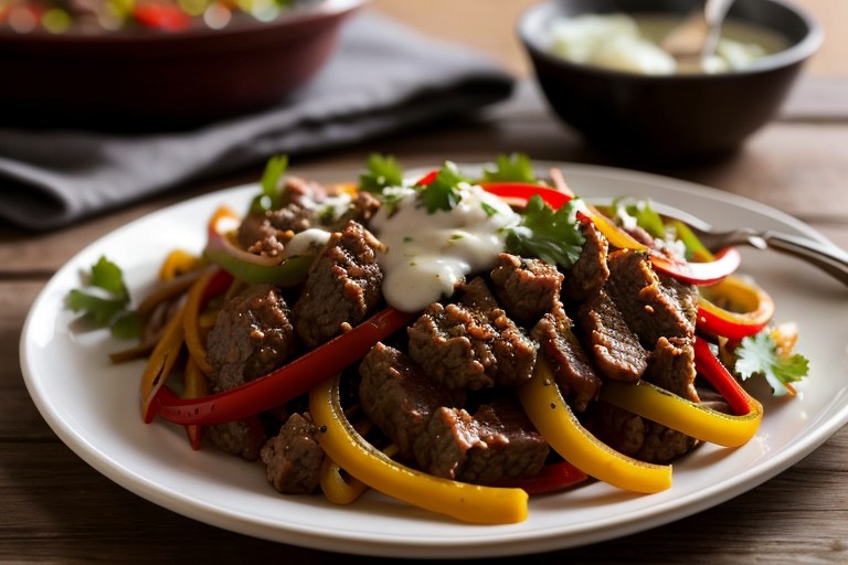 Ground Beef Fajitas Recipe