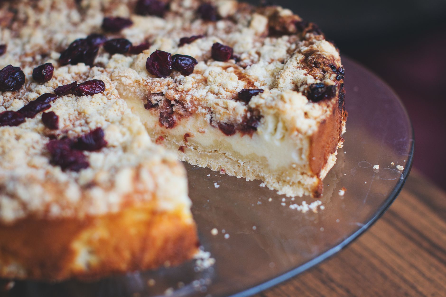 Cherry Swirl Coffee Cake