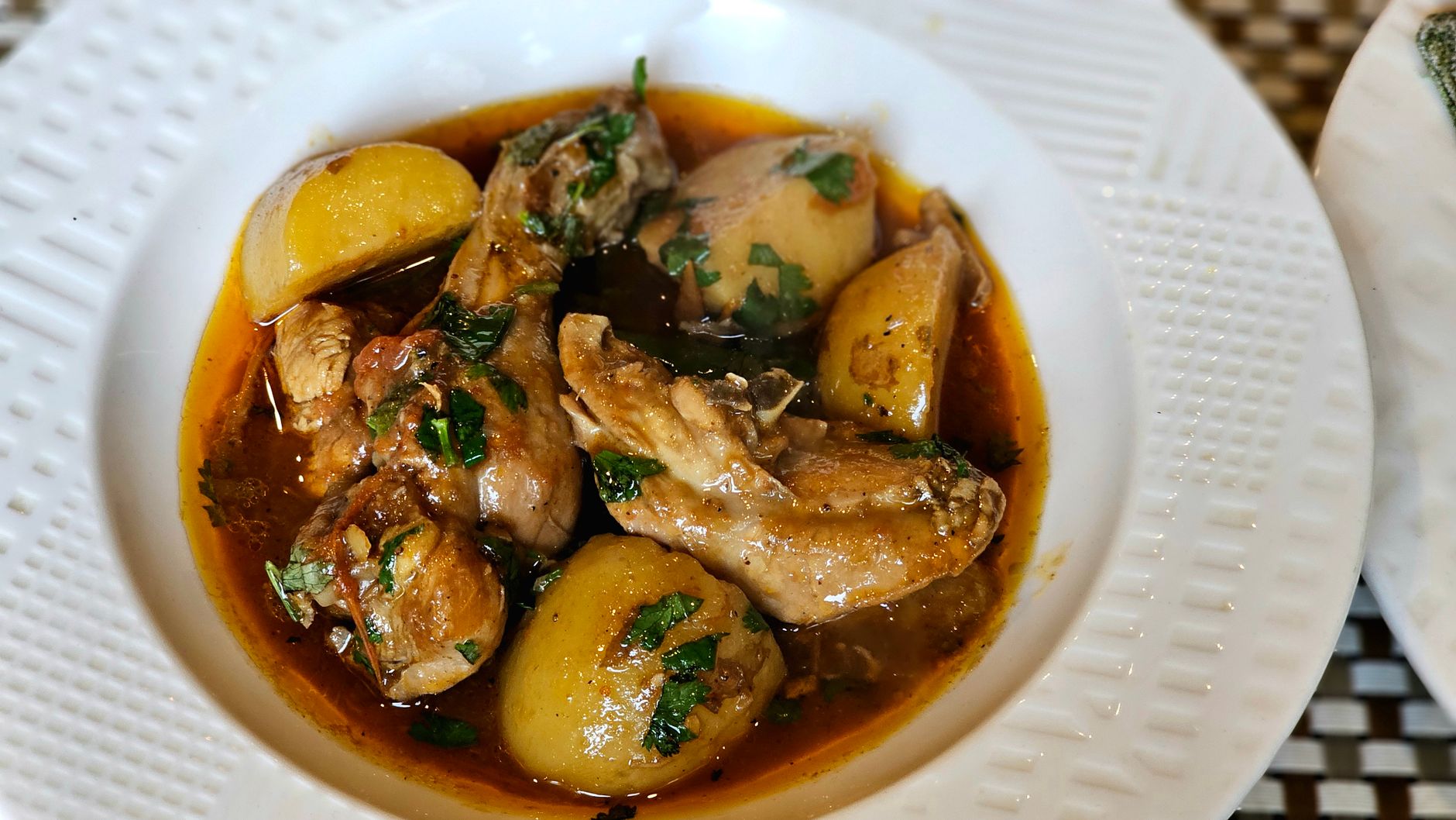 Cornish Hens with Potatoes