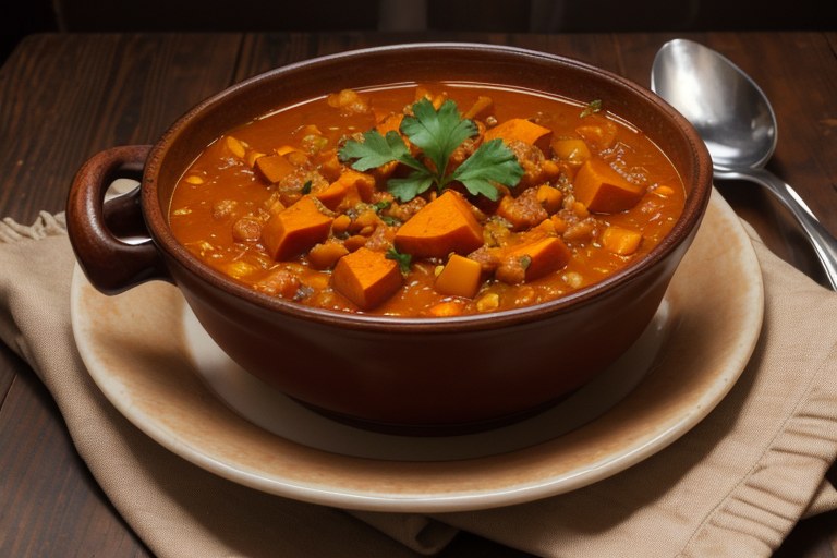 Turkey Sweet Potato Chili