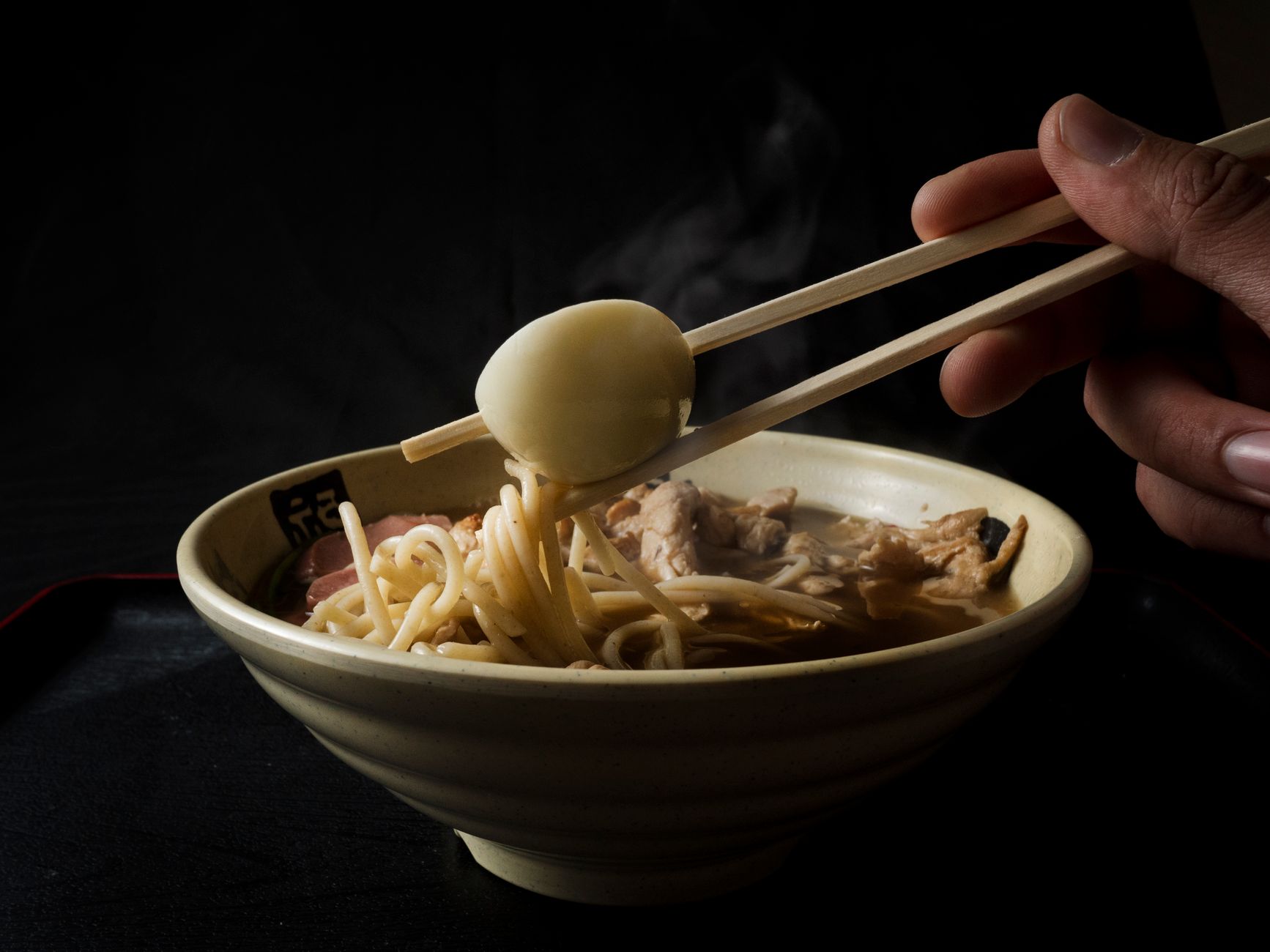 Ramen Noodles with Boiled Egg