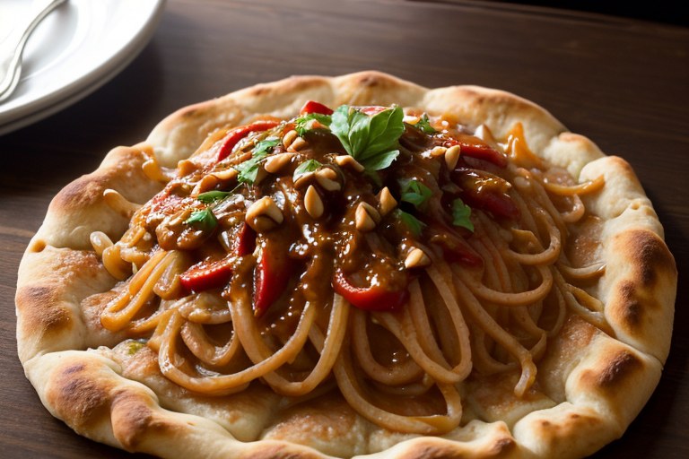 Pad Thai Pizza
