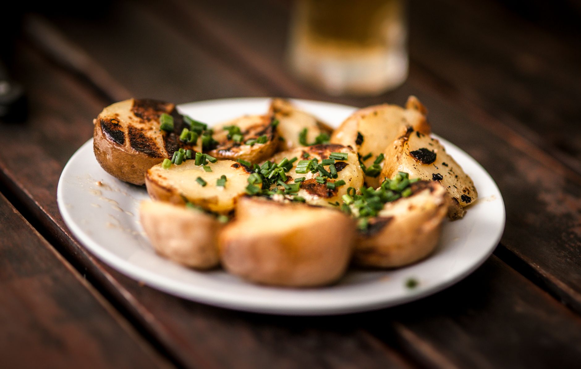 Grilled Parmesan Potatoes