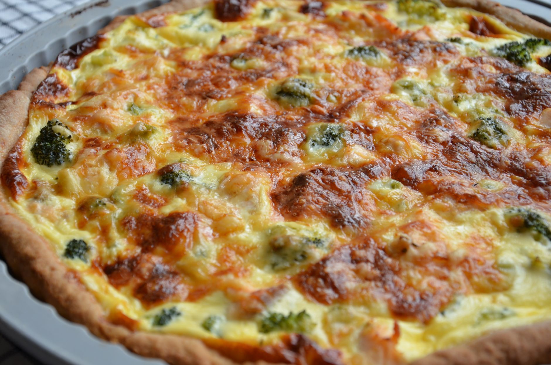 Cheesy Vegetable Egg Dish