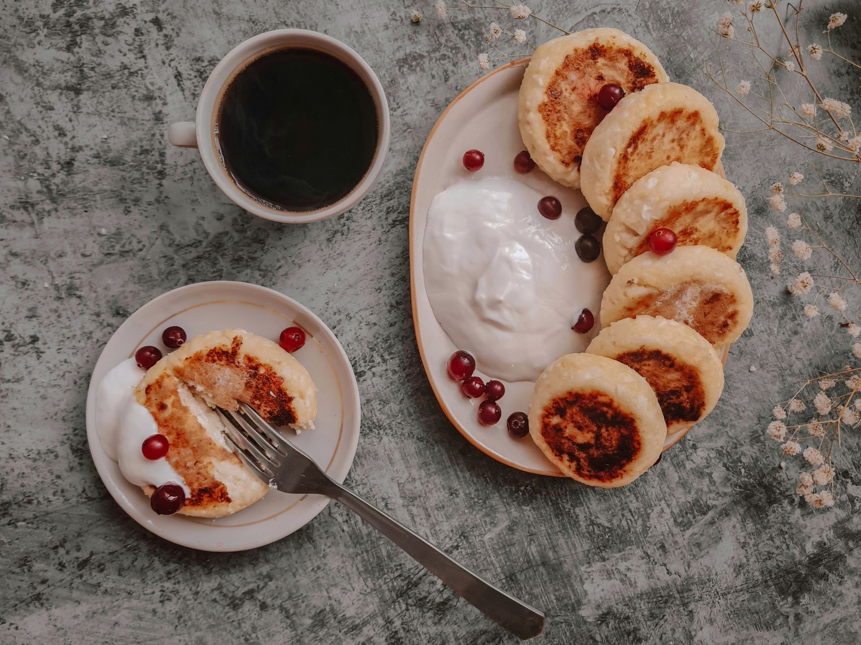 Cranberry Orange Cream Scones