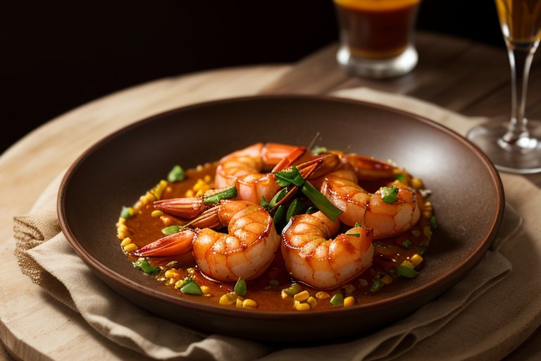 Kung Po Prawns