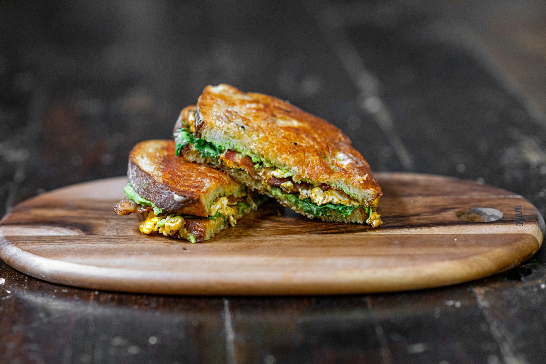 Pesto Grilled Cheese
