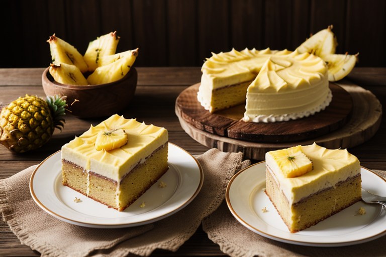 Pineapple Sheet Cake
