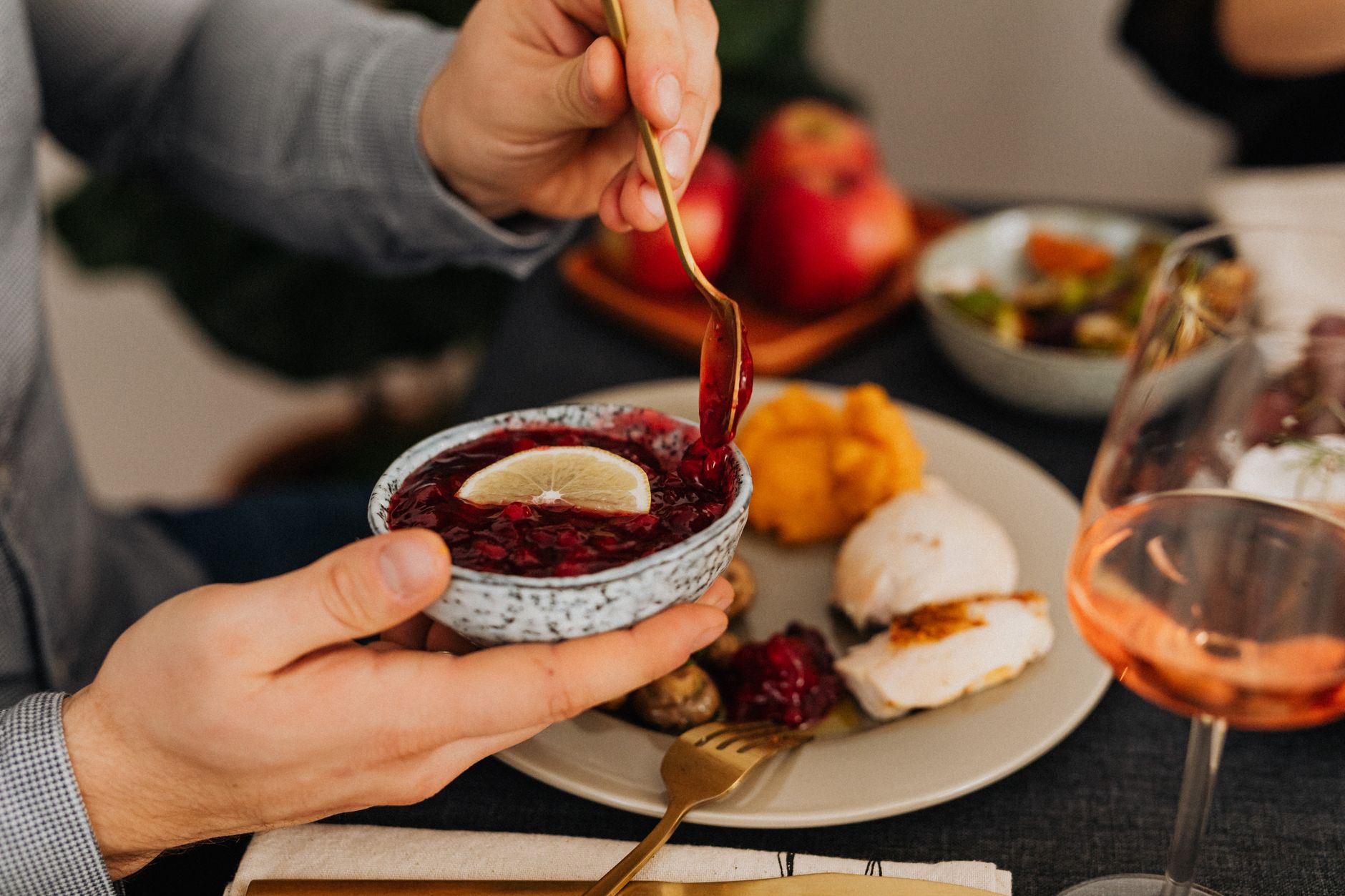 Festive Cranberry Relish Salad