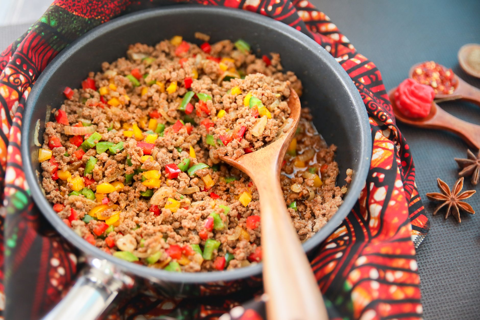 Ground Turkey Stir Fry