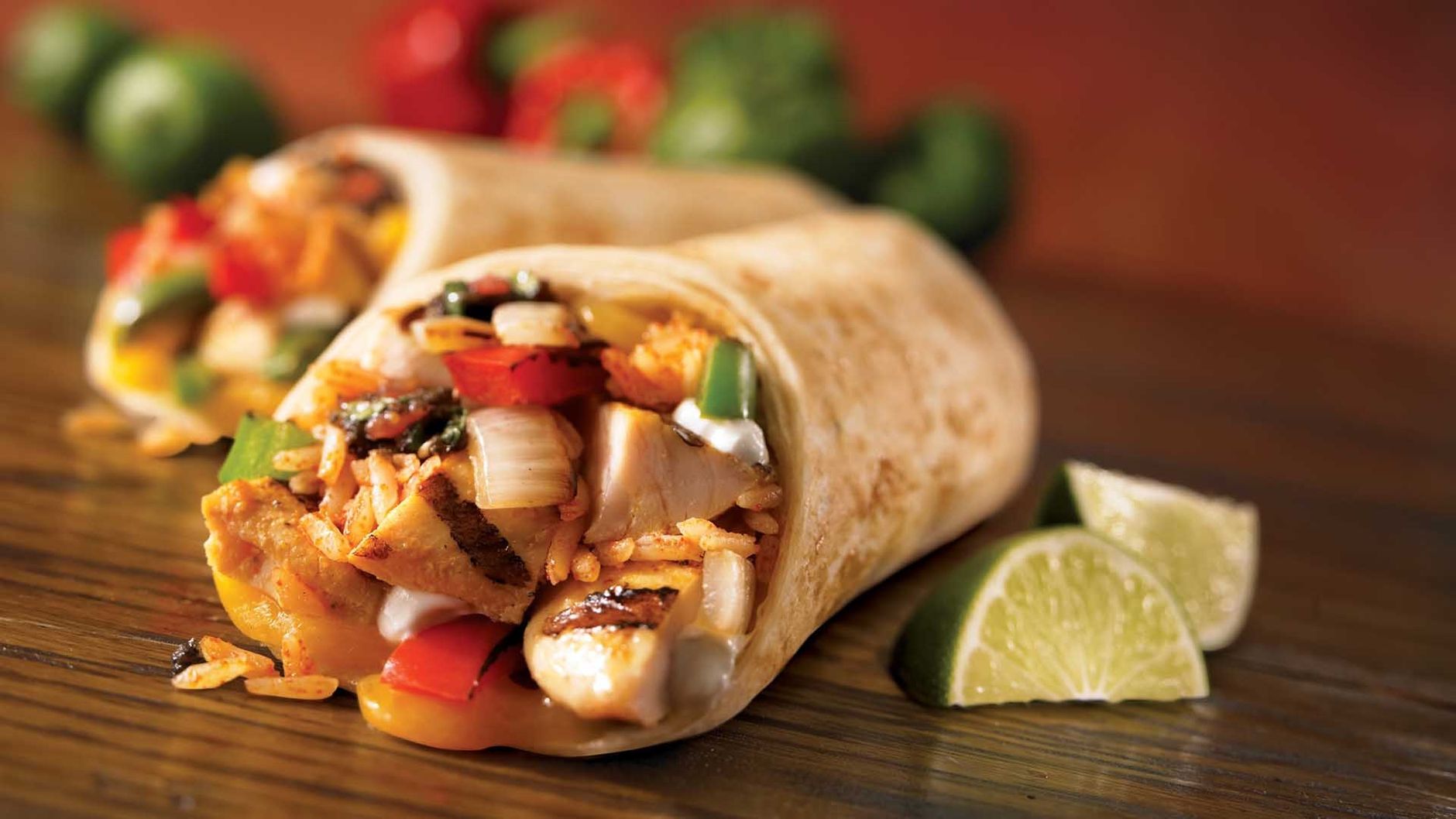 Roasted Vegetable Burritos