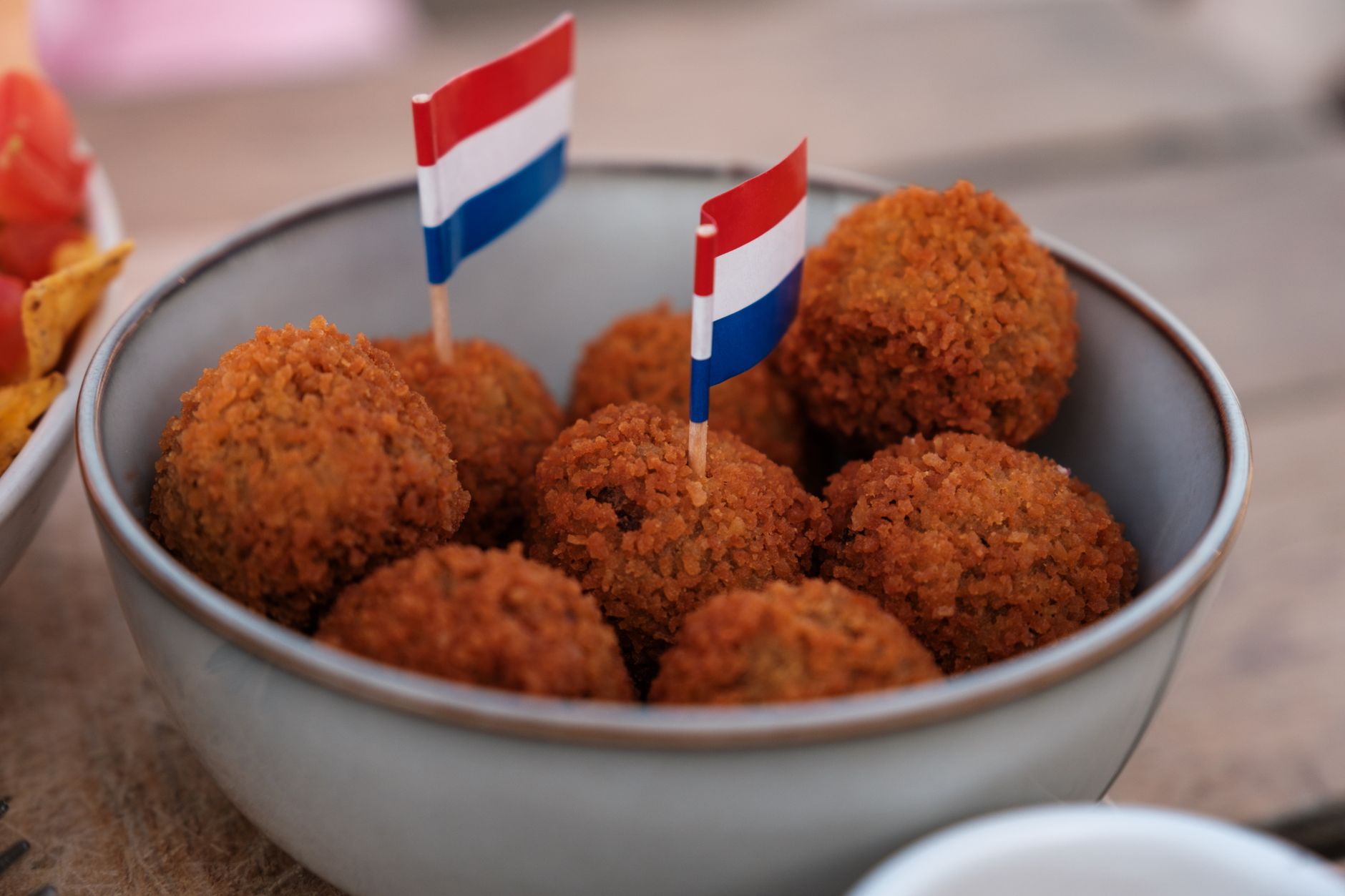 Bitterballen (Dutch meatballs)