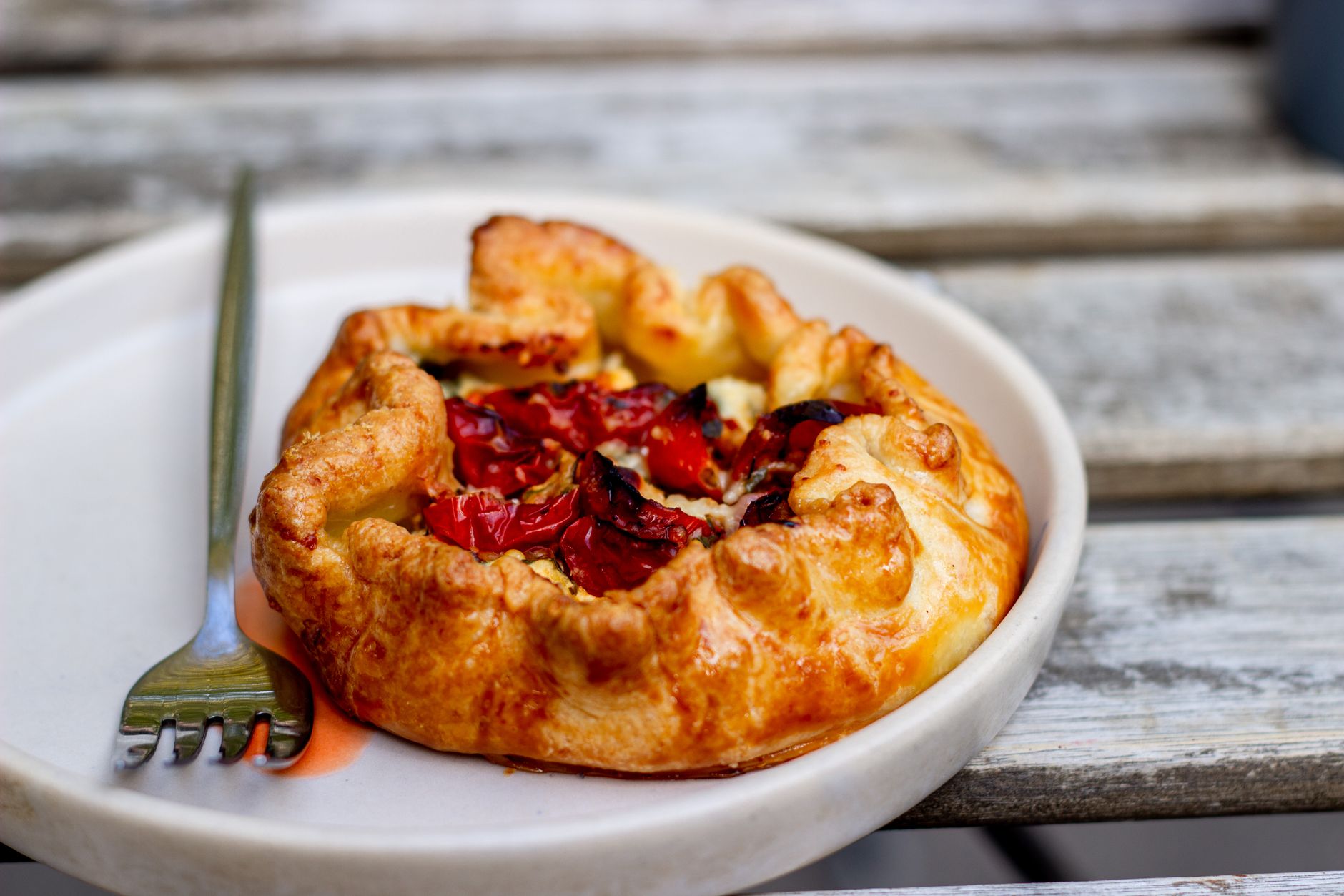 Mediterranean Veggie Brunch Puff
