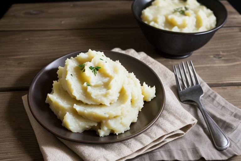 Olive Oil Mashed Potatoes