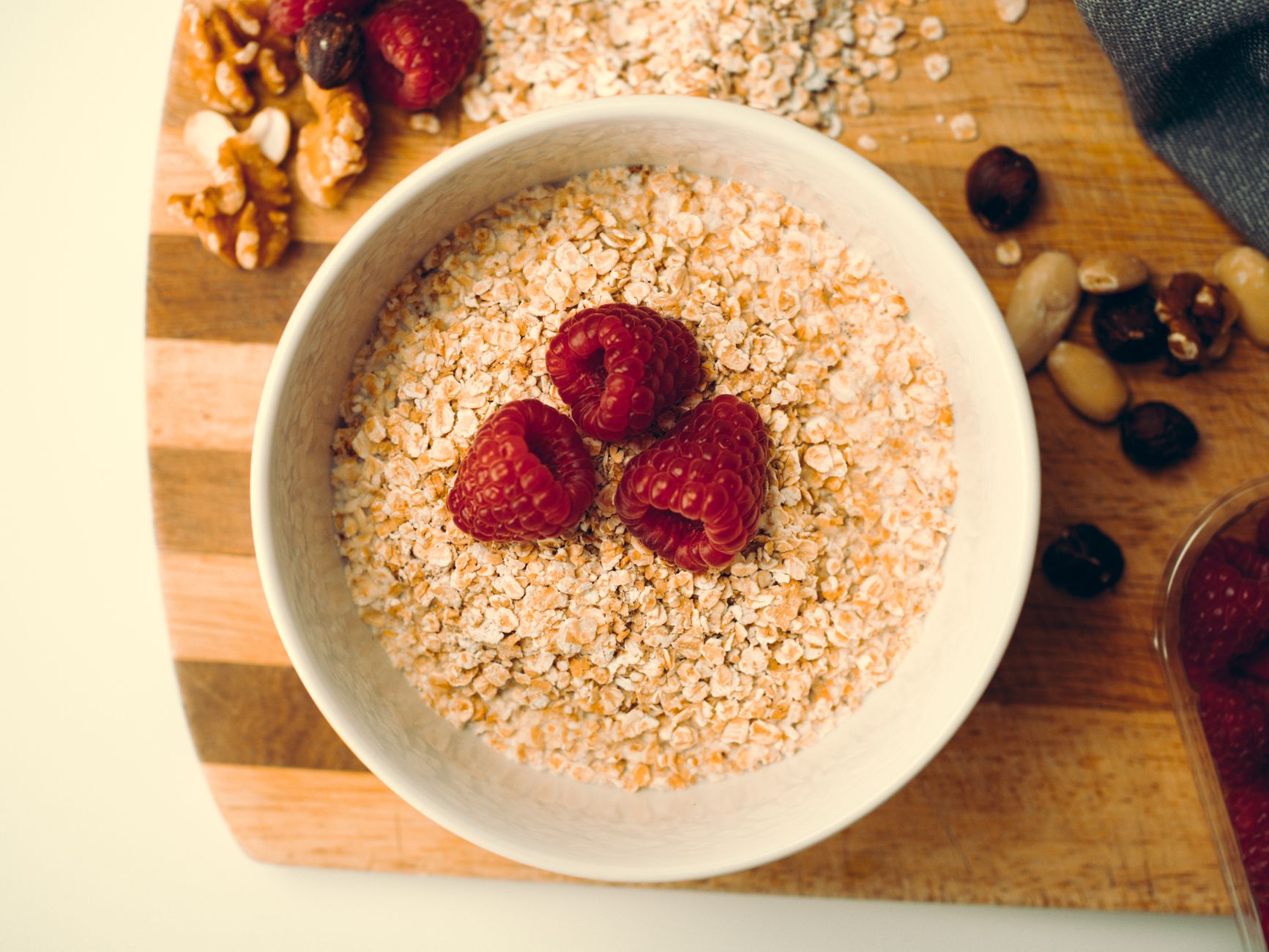 Lemon Raspberry Baked Oatmeal
