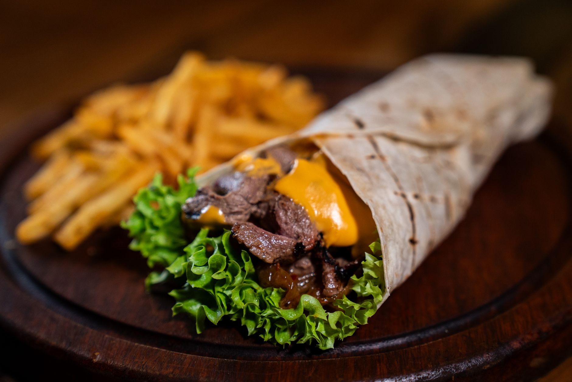 Beef ‘n’ Cheese Wraps