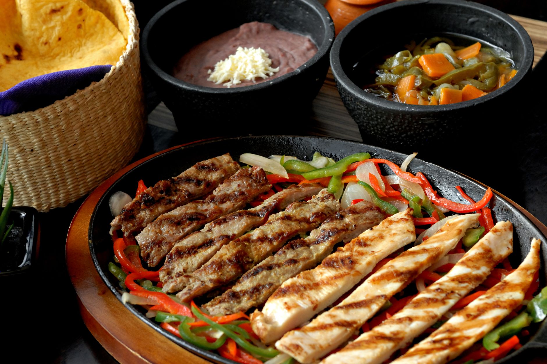Broiled Steak Fajitas