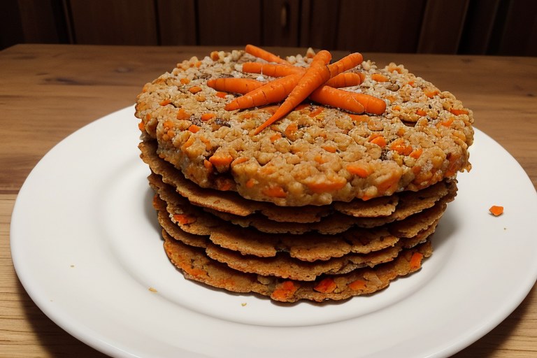 Carrot cake fridge flapjacks