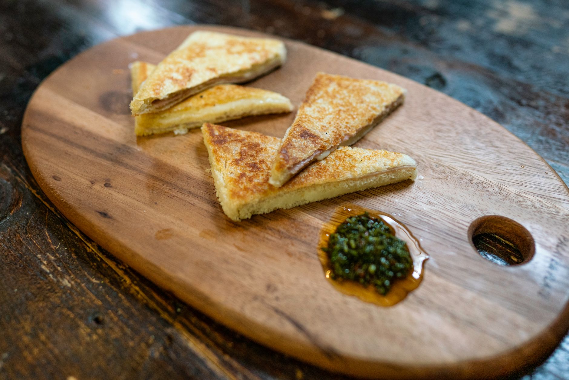 Mini Grilled Cheese