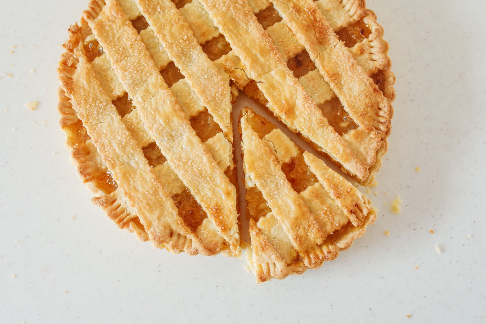 Lattice-Topped Apple Pie