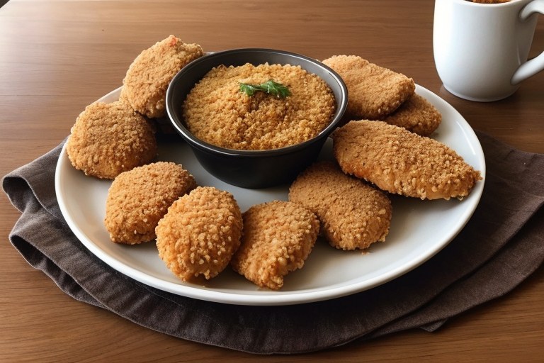Homemade Baked Chicken Nuggets