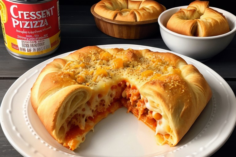 Crescent Roll Pizza Casserole