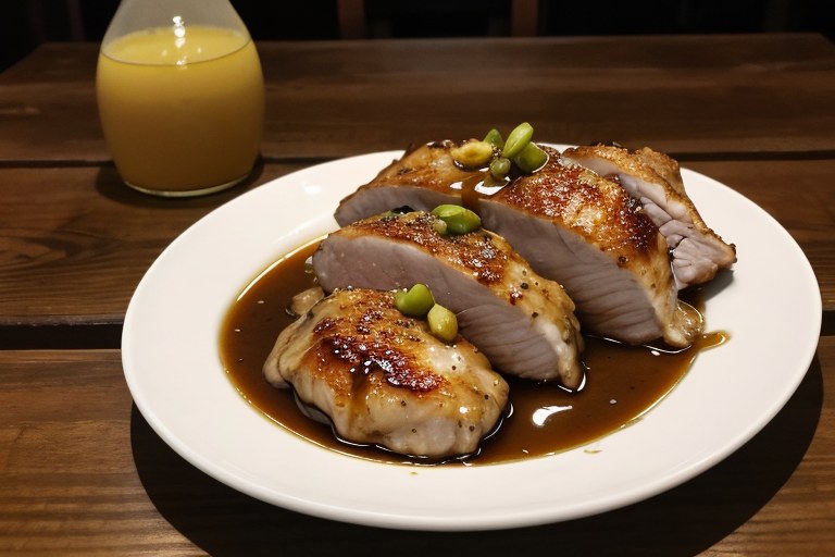Maple Dijon Chicken Thighs