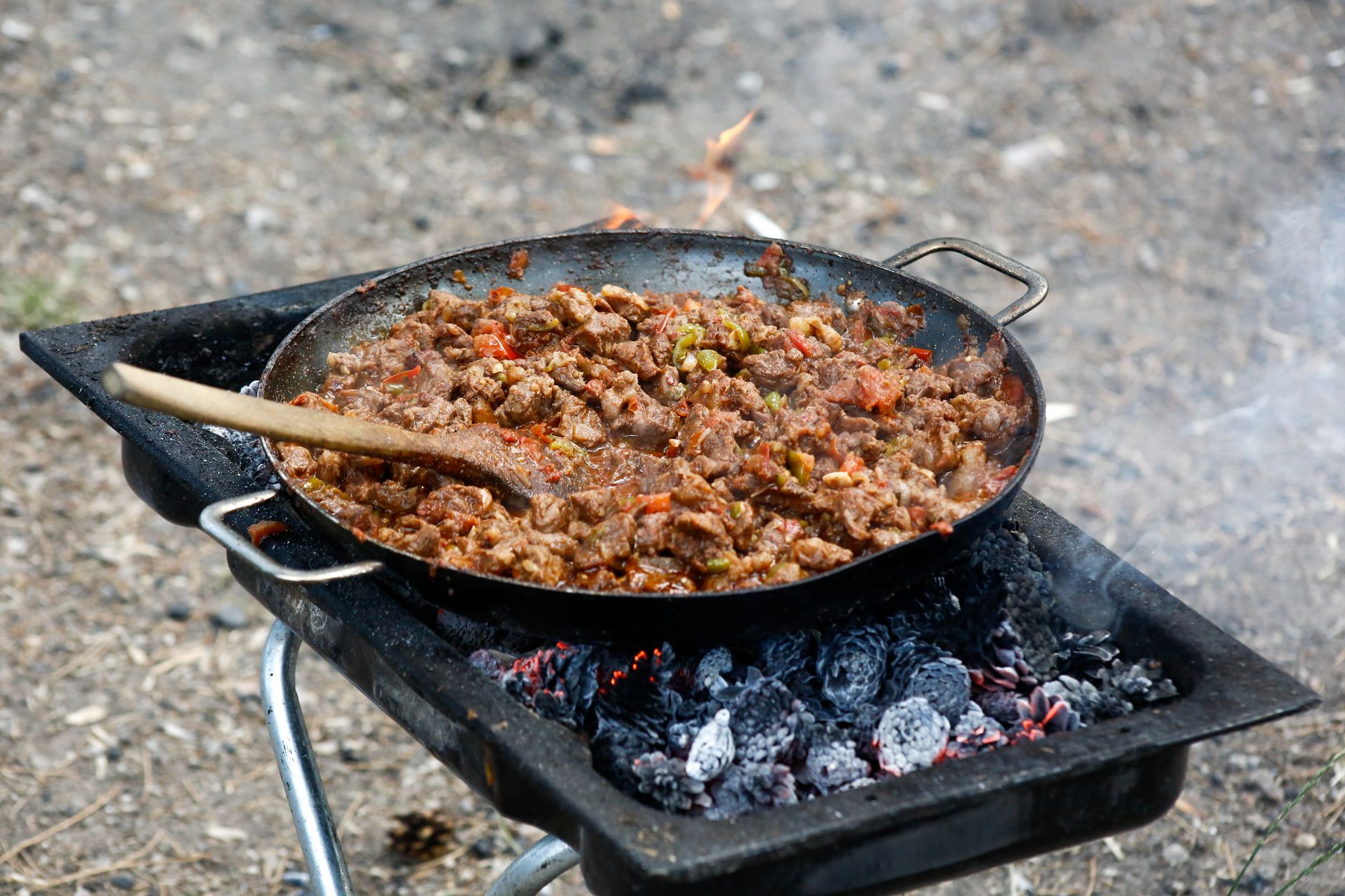 Kielbasa Skillet Stew