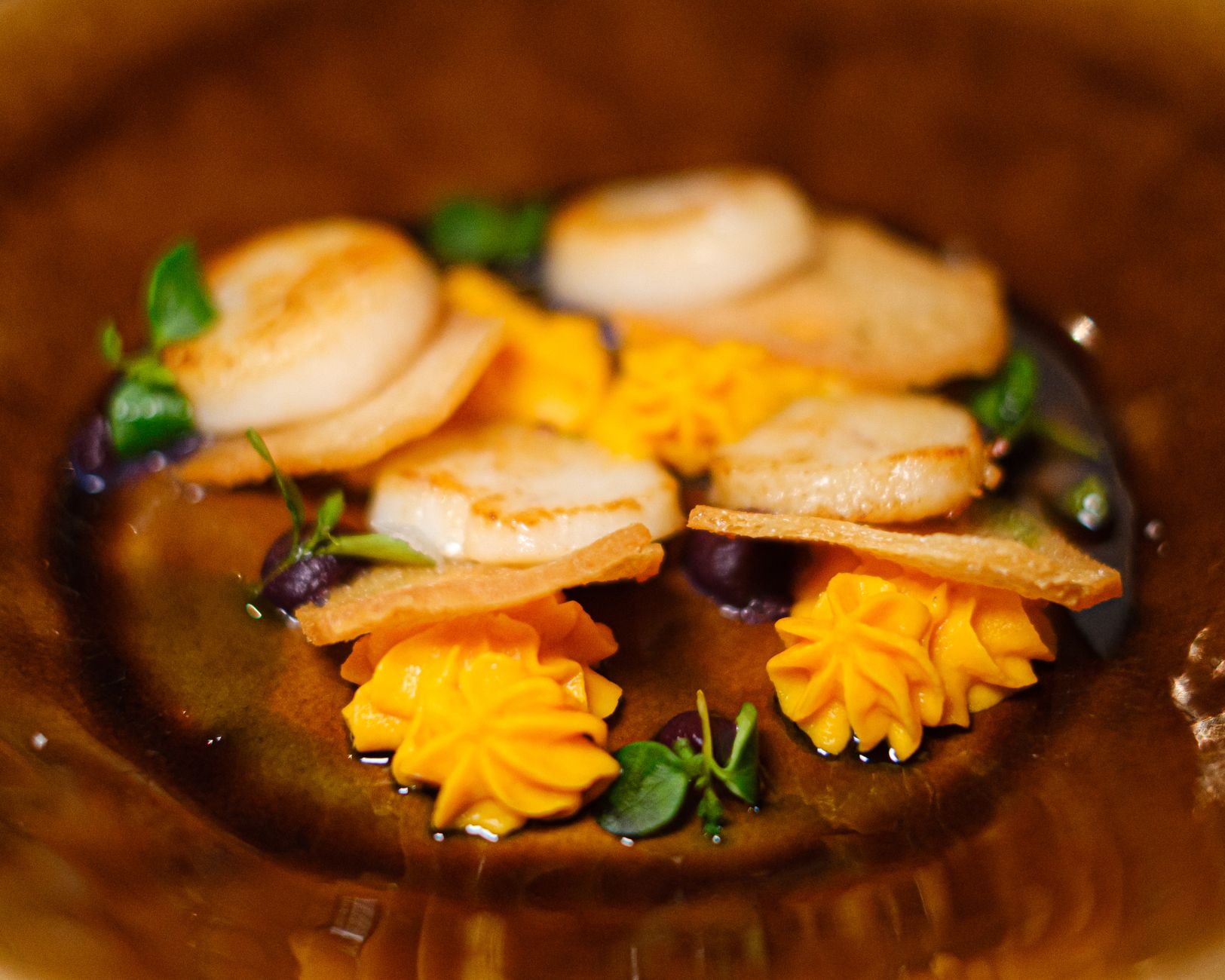 Scallops Florentine