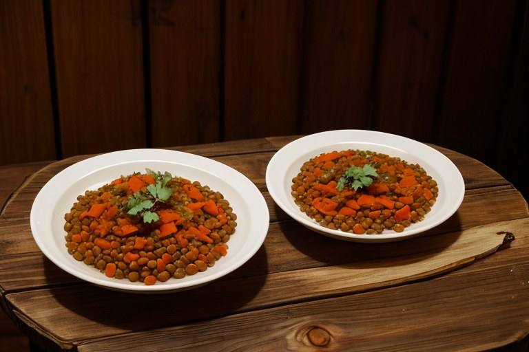Spiced Lentils with Carrots
