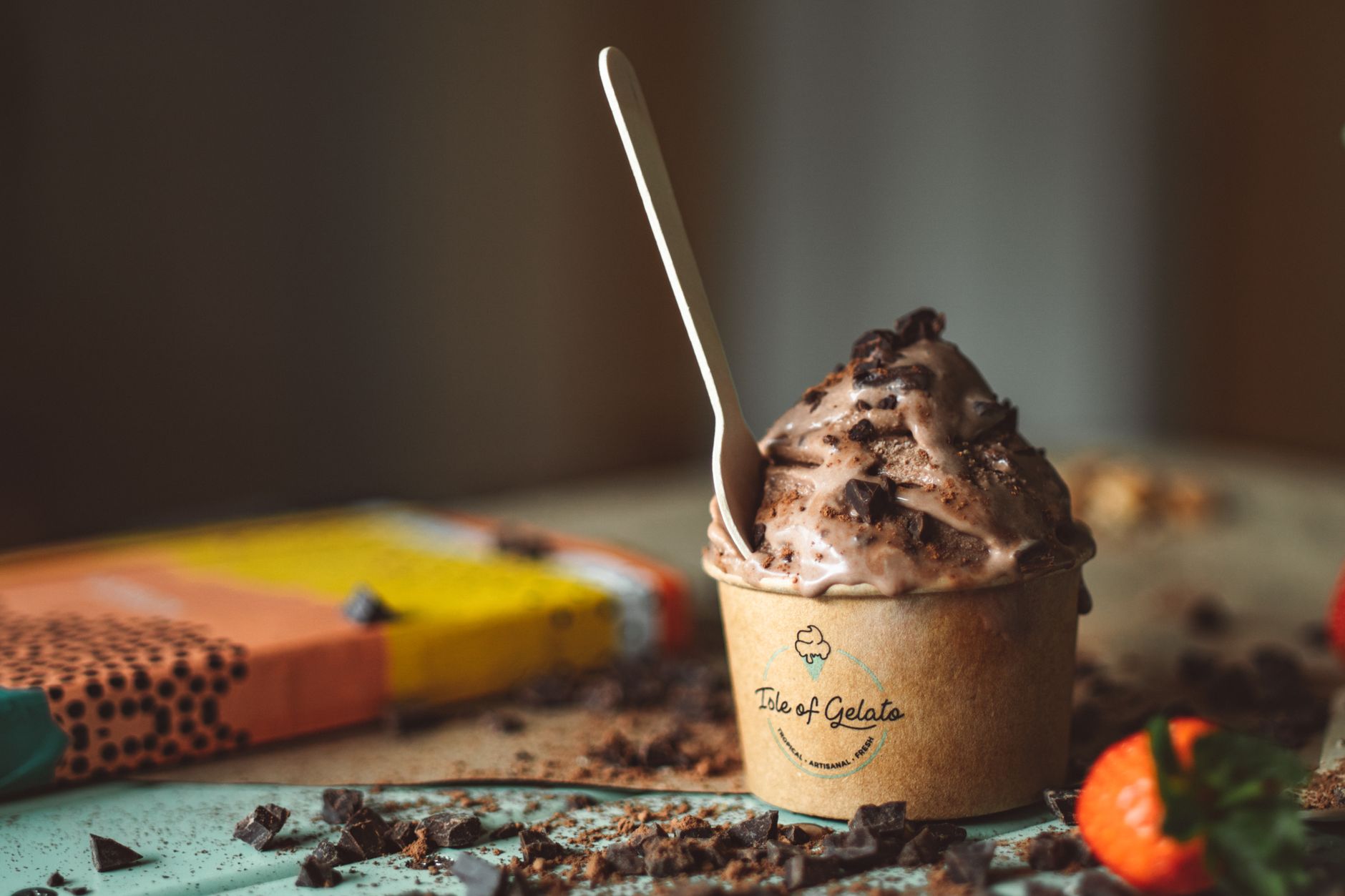 Coconut-Almond Chocolate Chunk Ice Cream