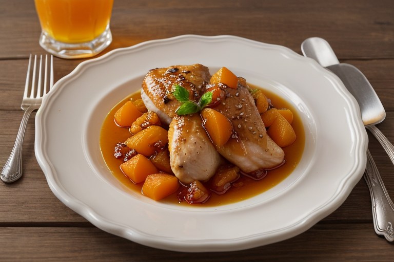 Apricot Honey Chicken