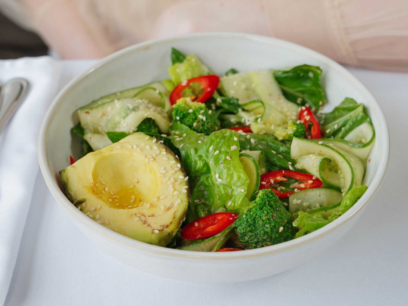 Sesame Cucumber Salad