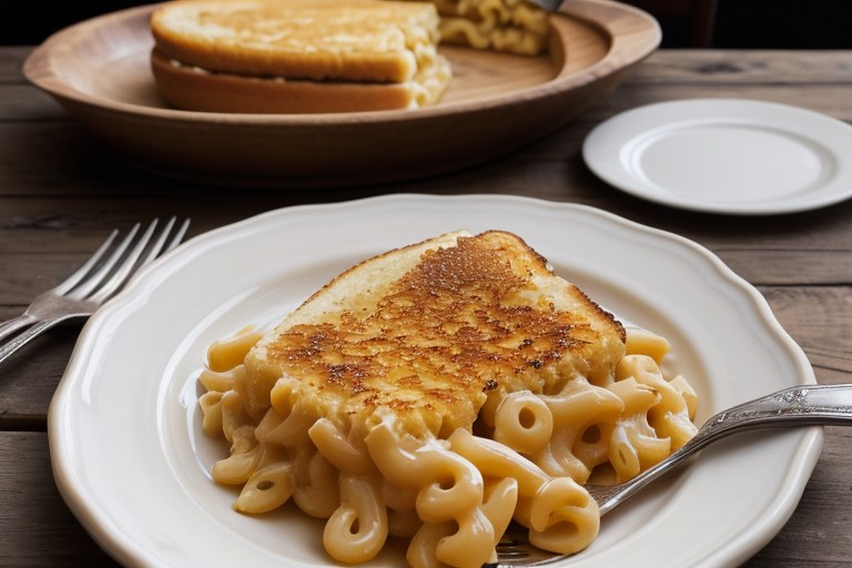 Grilled Mac and Cheese Sandwich
