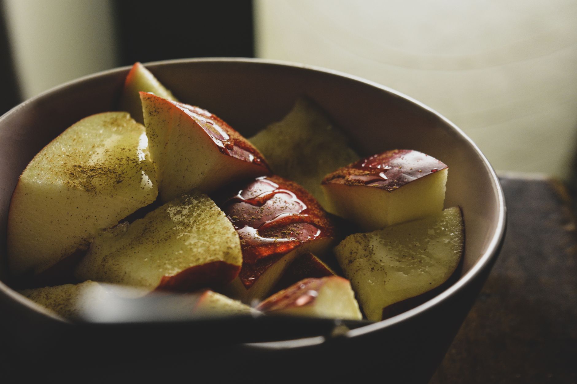 Cinnamon Poached Apples