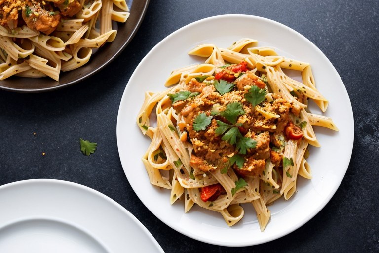 Creamy Chicken Fajita Pasta