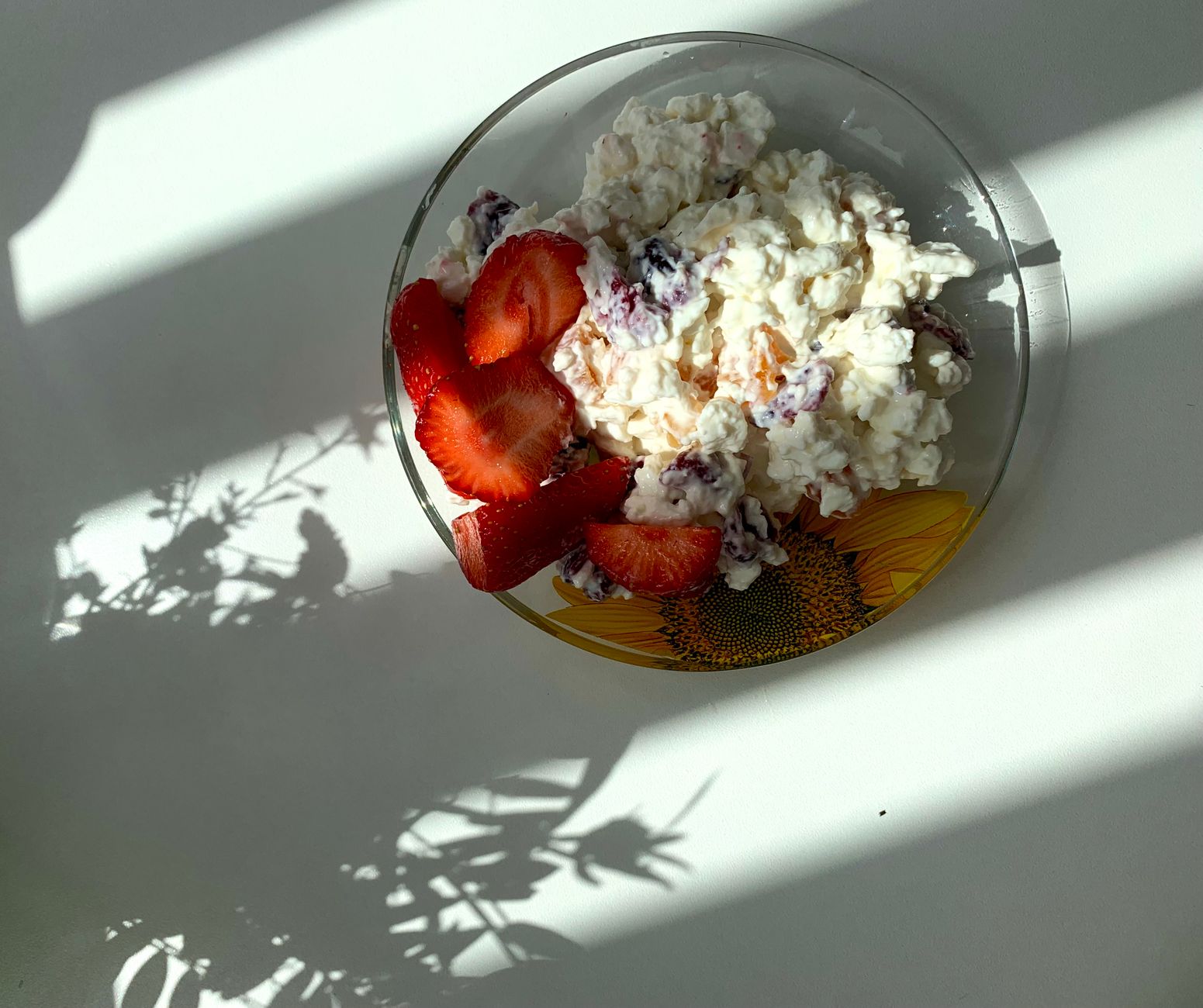 Honey Vanilla Cottage Cheese Fruit Dip